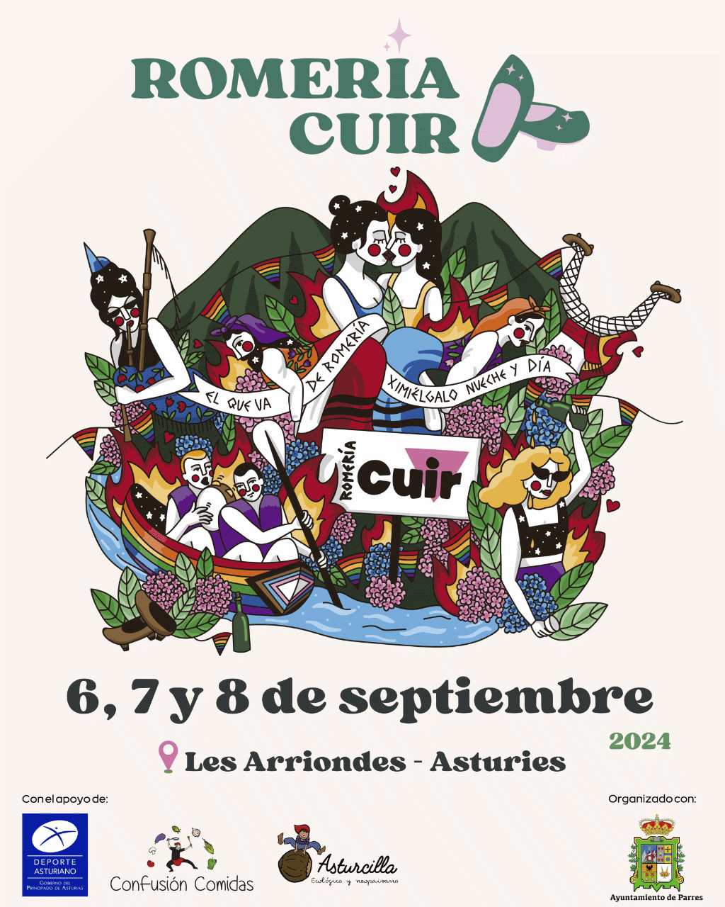 Cartel Romería Cuir 2024